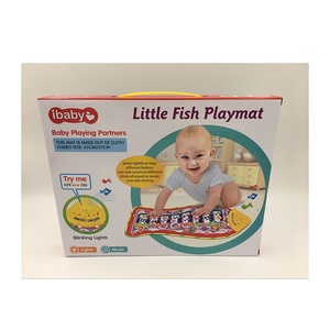 Tapis de sol jeux d'animaux pour enfants, <span class=keywords><strong>jouet</strong></span> rampant, doux, pour bébés, animaux écologiques, meilleure vente, - Product Image 1