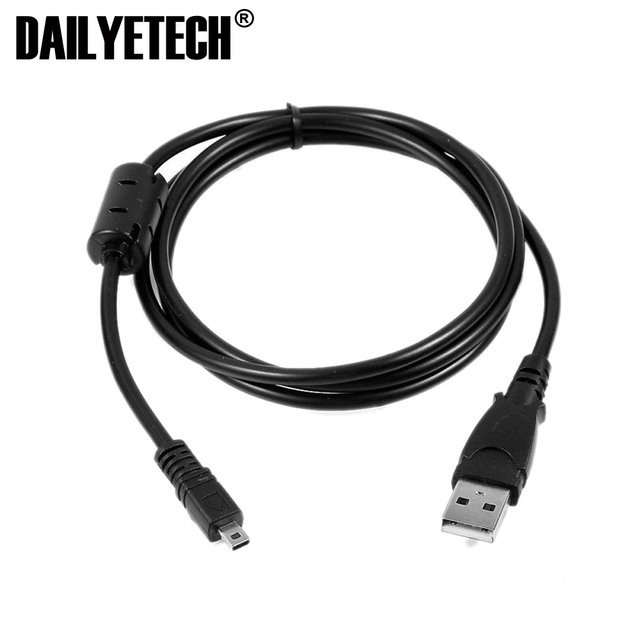 Dailyetech 1.5m Camera Digital Data USB Cable for Nikon Coolpix L19 L20 L100 S620 S6000 S6100 S620 UC-E6