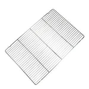 Hot Selling Heavy Duty Rectangular BBQ Stainless Steel Grid Out Cooking Accessories Metal Grill Grate