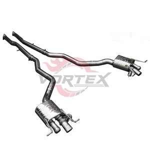 ท่อไอเสียสแตนเลสแบบ Vortex Bolt-on พร้อมวาล์ว สำหรับ Bentley Continental GT 4.0T 6.0T แบบติดตั้งโดยตรง Catback - Product Image 2