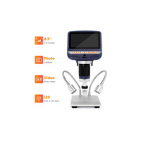 Usb Digitale Microscoop Met Scherm Voor Telefoon Reparatie Solderen Tool Bga Smt Sieraden Taxatie Biologisch Gebruik Kids Cadeau Ad106
