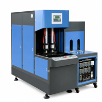 Machine de soufflage de bouteilles PET semi-automatique pour bouteilles d'eau et de boissons de 200 ml, 500 ml et 1 L