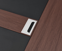 Organisateur de câbles de table pour entreprises, avec ports USB, structure stable, pour tables de direction et centres de conférence
