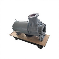 Pompe à vis hélicoïdale submersible auto-refroidissante Allslorm QMSR à haute efficacité et basse pression, avec roue en acier inoxydable 304 pour eaux usées