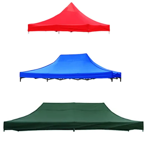10x20 su geçirmez Gazebo gölgelik 10x15 kolay kurulan çadır değiştirme 10x10 gölgelik tente çatı örtüsü