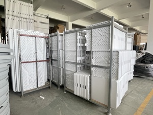 Barato al por mayor silla de plástico Metal blanco negro silla plegable al aire libre muebles de plástico silla y Mesa - Product Image 6