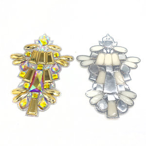 Applique thermocollante en gel avec motif <span class=keywords><strong>de</strong></span> strass pour <span class=keywords><strong>les</strong></span> costumes <span class=keywords><strong>de</strong></span> carnaval <span class=keywords><strong>de</strong></span> Saint-Martin, <span class=keywords><strong>les</strong></span> coiffures et la fabrication <span class=keywords><strong>de</strong></span> <span class=keywords><strong>chapeaux</strong></span> - Product Image 2