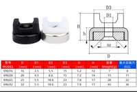 Clips de câble magnétiques D16-D32 Base de montage d'attache de fermeture éclair/support de fil magnétique noir/gestion de pinces de fil de montage d'attaches de câble polyvalentes