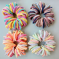 Divers Styles personnalisés Bébé Peigne à cheveux Ensemble Filles Enfants Cheveux Accessoires Rose Boîte Cadeau Mignon Bébé Cheveux Élastiques Cravates