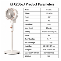 Ventilateur de circulation d'air silencieux sans balais haute performance 20000 mAh avec trépied flexible, tendance mondiale