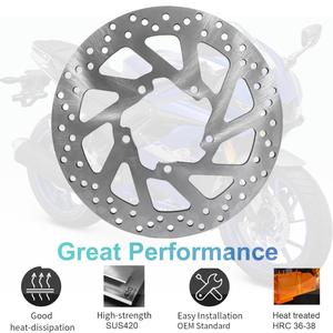 FZ16 R15 Motos Disque De Frein Plaque 260mm Avant Moto Disque De Frein pour <span class=keywords><strong>Yamaha</strong></span> FZ 16 FAZER FZ 2.0 R 15 V1 Disco De Freno Del - Product Image 3