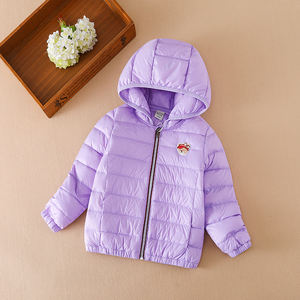 Chaquetas de Plumón para Niña, de Alta Calidad, Ligeras, con Cierre y Capucha, para Niñas de 3 a 12 Años, Gran Venta - Product Image 4