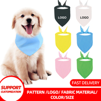 Bandana pour chien et chat personnalisable avec logo, accessoires pour animaux de compagnie, vente en gros, prix abordable