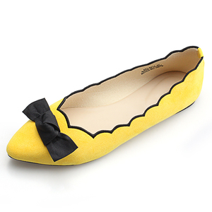 Zapatos planos con lazo para mujer, calzado moderno con bordado de ondas, <span class=keywords><strong>2022</strong></span> - Product Image 2