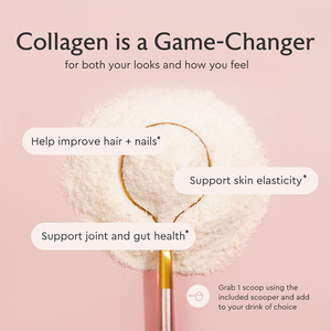 LIFEWORTH <span class=keywords><strong>Peptides</strong></span> de <span class=keywords><strong>Collagène</strong></span> Multi-Hydrolysés en Poudre Protéinée Supplément Avancé avec Acide Hyaluronique Vitamine C - Product Image 2