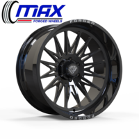 Jantes forgées MAX 26x14 28x16 30x16 28x16 8x6.5 8x165.1 pour Dodge Ram 2500 3500 et Chevrolet Silverado 2500 3500, jantes à déport profond