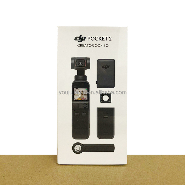 DJI Osmo Pocket 2 Creator Combo 3 Axis Gimbal Stabilizer with 4K Camera YouTube TikTok Video Vlog Camera Original Brand New
