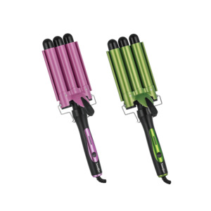 Rizador <span class=keywords><strong>de</strong></span> Pelo Triple Tubo Caliente Sonifer SF-9678 220V, Crea Fácilmente Estilos Ondulados - Product Image 5