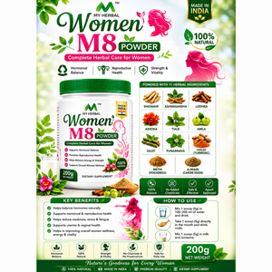 Women's M8 Powder Natural Herbal Powder with Carefully Selected Plant <b>Extract</b> Formula OEM ODM Manufacturing and Bulk Supply - Product Image 4