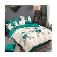 Ensemble de housse de couette en polyester 100% de haute qualité housse de couette en tissu doux pour la peau et draps de lit literie de qualité supérieure
