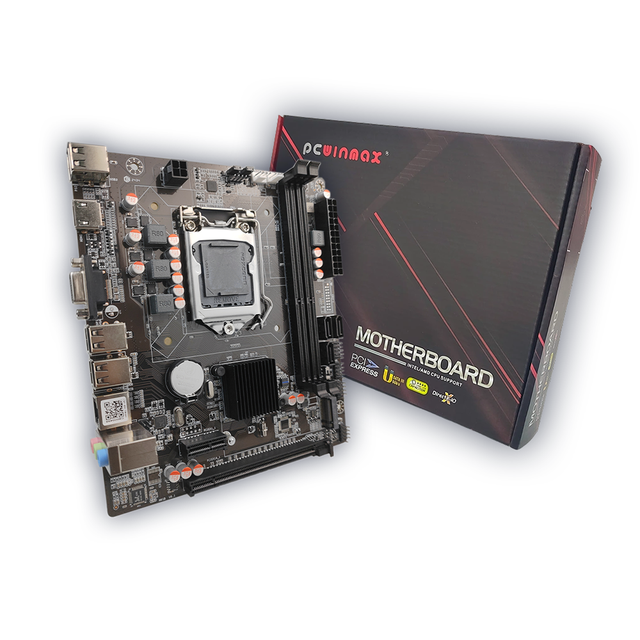 PCWINMAX Gaming H61 Socket LGA 1155 Micro ATX DDR3 Motherboard OEM ODM Support 2nd 3rd Gen Processors