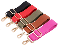 Sangle d'épaule en coton rayé haute ténacité 100 % pour sac, sangle de guitare Bolide