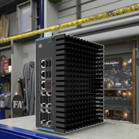 Système intégré IEI sans ventilateur sur rail DIN Box PC de qualité industrielle avec 13ème processeur Intel Core pour l'automatisation _ DRPC-242-ADL-P-i3CS