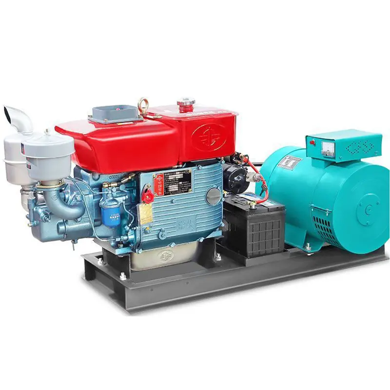 Diesel Generator 20kw 25kva Powerful Diesel Engine 24kw AC 3 Phase 4 Wire Open Type
