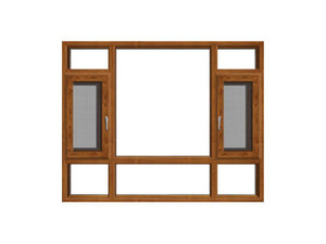 DIAOSI 93 erudito de cristal de aluminio de la ventana fija - Product Image 6