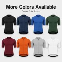 Jersey de Ciclismo Personalizado para Hombre, Corte Ajustado, Estilo Minimalista, Manga Corta, para Uniforme de Club de Ciclismo, Fabricación Personalizada