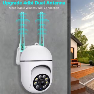 1080P CMOS Nachtzicht 360° PTZ Beveiligingscamera voor thuis met <span class=keywords><strong>2</strong></span>.4GHz Wi-Fi Cloudopslag Alarm & Pushmeldingen - Product Image 1