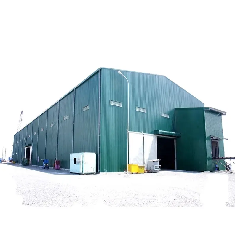EU Prefabricated Steel Structure Warehouse Building Material