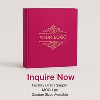 Boîte cadeau de mariage personnalisée avec impression, fermeture magnétique rigide, pliable, dorure magenta, vente en gros directe d'usine, emballage plat