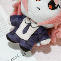 Breloque de sac personnalisable, petit porte-clés, poupées, poupée en peluche tendance, figurine d'anime mignonne, jouet pour un usage quotidien
