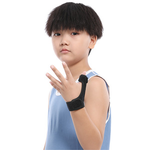 Children Thumb Support Strap Black Nylon Breathable Wrist Joint Protection For Kids Size Sml - Product Image 1