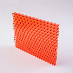 China caliente Popular y barato precio policarbonato claro Twinwall hoja <span class=keywords><strong>de</strong></span> plástico hueco - Product Image 1