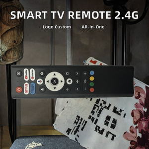 Télécommande sans fil pour téléviseur intelligent, clavier multifonctionnel, anti-choc, souris aérienne, code fixe, commande vocale pour téléviseur Android - Product Image 2