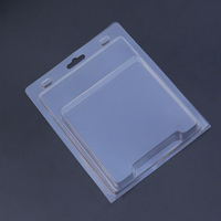 Boîte d'emballage en plastique PVC transparent jetable, type blister, pour cadeaux, artisanat, bijoux, petits articles, présentation et rangement