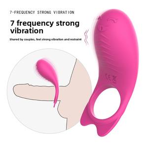 Anillo Vibrador con Control Remoto, Anillo de Esencia para Adultos, Sexo para Hombres y Mujeres, Compartido entre Esposos, Orgasmo, Sexo, Insertado, Herramientas Sexuales Masculinas - Product Image 5