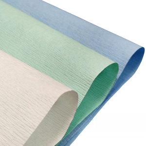 Hoge Kwaliteit 45/60gsm Medisch Crêpe Papier Groen 30Cm 40Cm 50Cm Sterilisatie Crêpepapier - Product Image 1