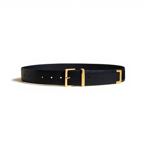 Cinturón Ecológico Vintage para Hombre de Cuero Vacuno con Hebilla de Acero Sólido, BS INTERNATIONAL, 3.8cm de Ancho, 140cm de Largo, Moldeado en una Sola Pieza - Product Image 6