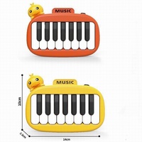 Clavier électronique de poche Yuglow pour enfants, mini piano jouet, jouet musical pour l'entraînement de la concentration, pour les garçons et les filles de maternelle