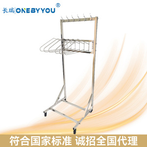 Changrui Independent Lead Clothing <b>Rack</b>, Floor-Standing Lead Clothing <b>Rack</b>, Stainless Steel Load-Bearing, Strong Radiation - Product Image 3