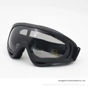 Occhiali Tattici Militari Antiappannamento Antiurto Protezione UV400 Cinturino Regolabile Antipolvere - Logo Personalizzato Confezione per Deserto - Product Image 5