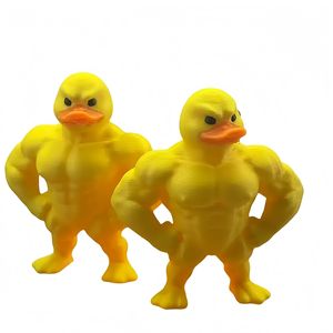 Interesante Estatua de Pato Musculoso Amarillo, Decoración para <span class=keywords><strong>el</strong></span> Tablero del Auto, para Entusiastas del Gimnasio, Adolescentes, Regalo Novedoso y Divertido - Product Image 6