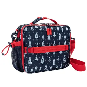 BSCI Factory floral aminal printed Insulated Box kids insulated picnic cooler bag Lunch Box kids lunch bag Cooler Bag