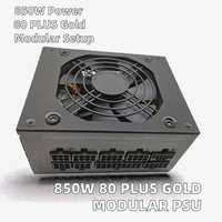 800W 80 PLUS Gold Modüler ATX 24Pin Güç Kaynağı Ünitesi Sunucu Oyun Bilgisayarı Yazıcı ATM Makinesi için