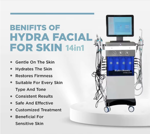 Máquina de Limpieza Facial de Burbujas 14 en 1, Venta Caliente 2024, Cuidado Facial con Oxígeno, Reafirmante, para Salón de Belleza y Spa - Product Image 3