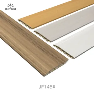 INTCO New Arrival Modern Decorative Flooring Accessories Waterproof Easy Install PVC Skirting Baseboard