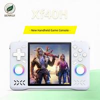 Nouvelle console portable XF40H avec écran de 4 pouces, jeux intégrés, Wi-Fi, batailles multijoueurs en ligne, jeu de rôle RPG, cadeau pour joueur